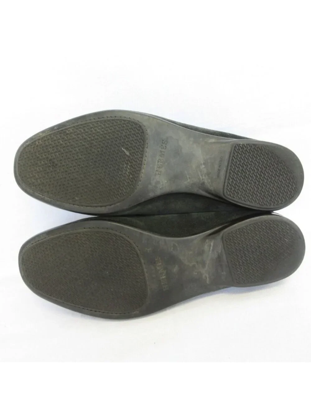 Hermes name suede